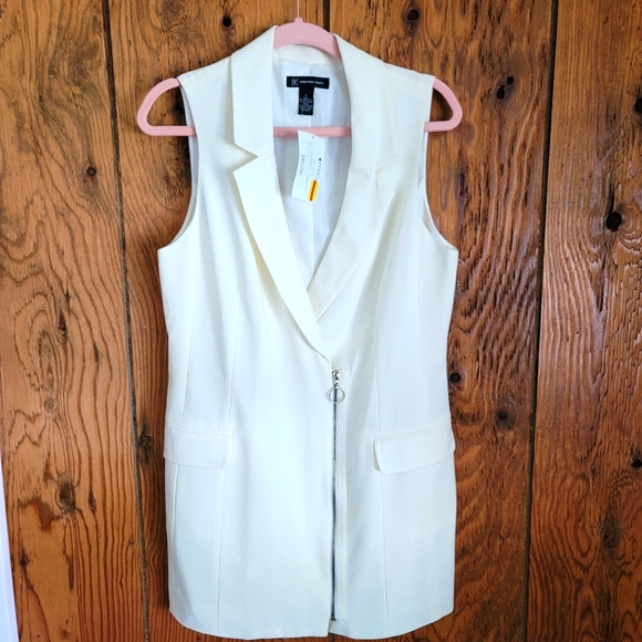 Throwback 90s INC jumper in ivory, size M, NWT! - Picture 1 of 3